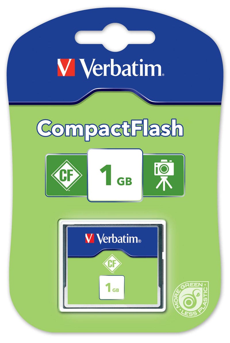Verbatim 47010 1GB Compact Flash CF Card for CNC Machine - Image 2