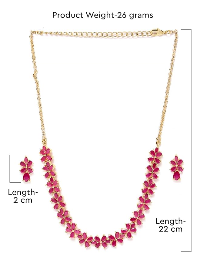 إيروريكس طقم مجوهرات عصري للنساء باللون الذهبي Zpfk9508 - Image 5