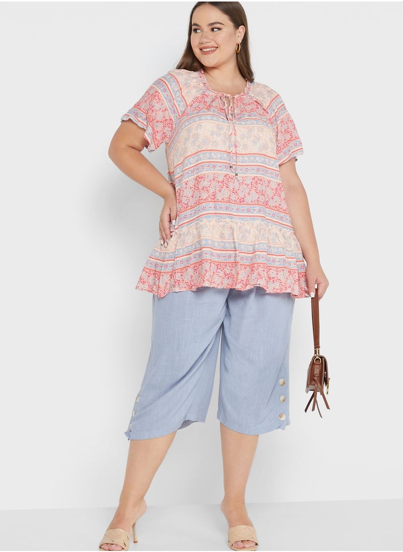 Avenue Wide Sleeve Printed Tunic  - Image 4