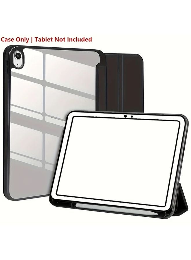 غطاء سماوي للآيباد الجيل 11 مقاس 11 بوصة 2025 A16 مع حامل القلم ظهر شفاف تفعيل تلقائي للإيقاظ والنوم - Image 2