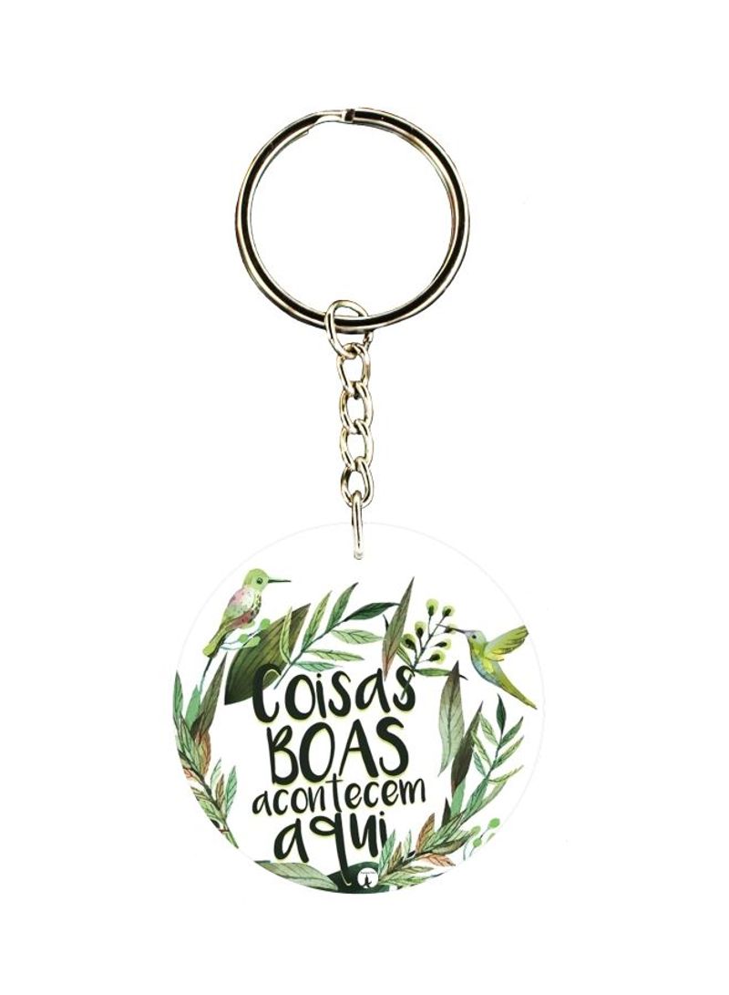 RKN Coasis Boas Printed Keychain