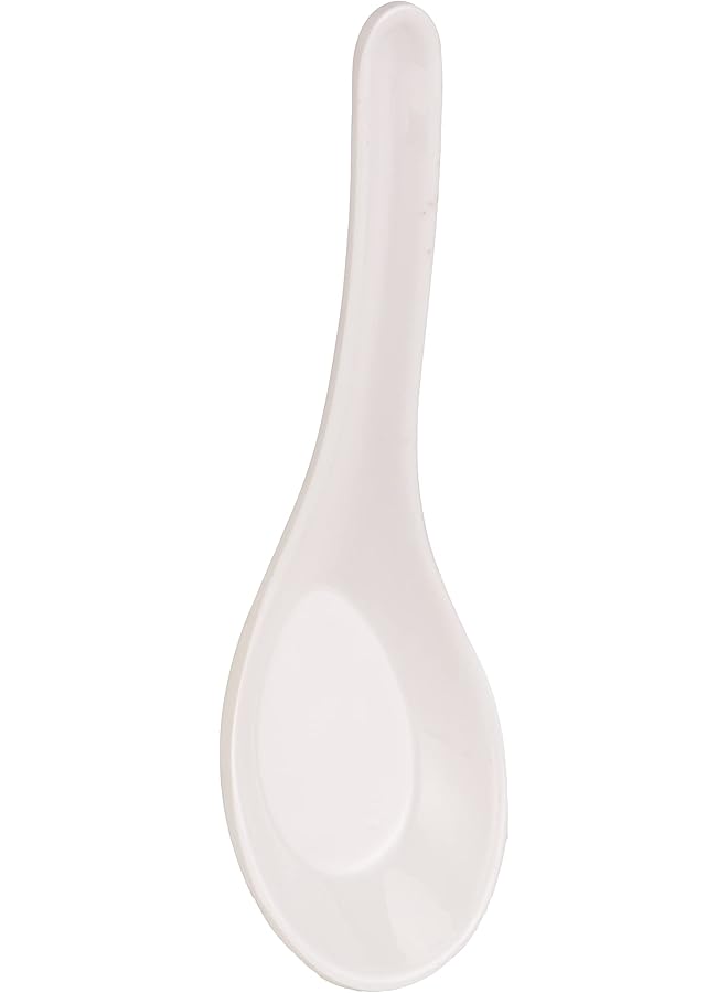 دينويل ملعقة حساء الميلامين البيضاء - Image 1
