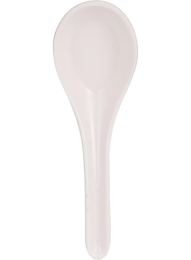 دينويل ملعقة حساء الميلامين البيضاء - Image 2