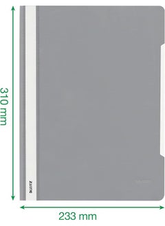 erorex Standard A4 Folder With Long Labeling Field Pvc A4 Orange  - Image 5