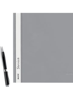 erorex Standard A4 Folder With Long Labeling Field Pvc A4 Orange  - Image 3