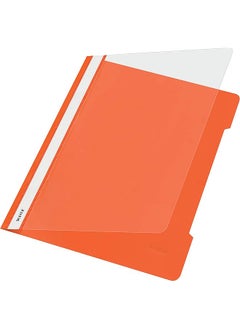 erorex Standard A4 Folder With Long Labeling Field Pvc A4 Orange  - Image 1