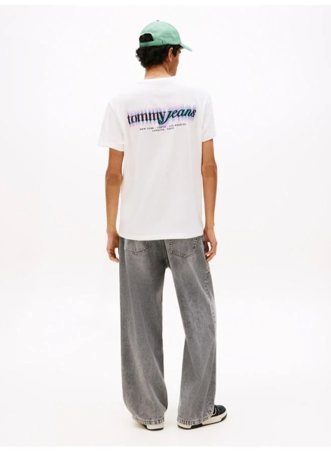 TOMMY JEANS Back Graphic Crew Neck T-Shirt