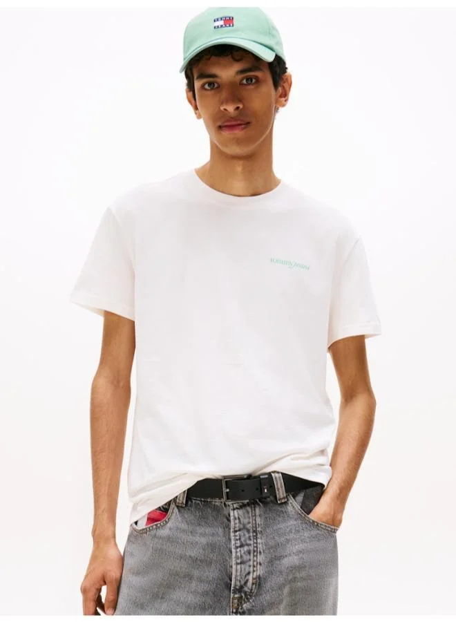 Back Graphic Crew Neck T-Shirt