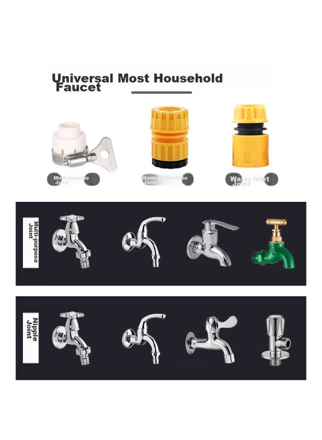 Dipple Dipuer High-pressure Car Wash Gun, Household Car Washing Nozzle, Cleaning Spray Head, Car Washing Tool, Water Hose, Flexible Hose, Powerful Cleaning Device - Image 4