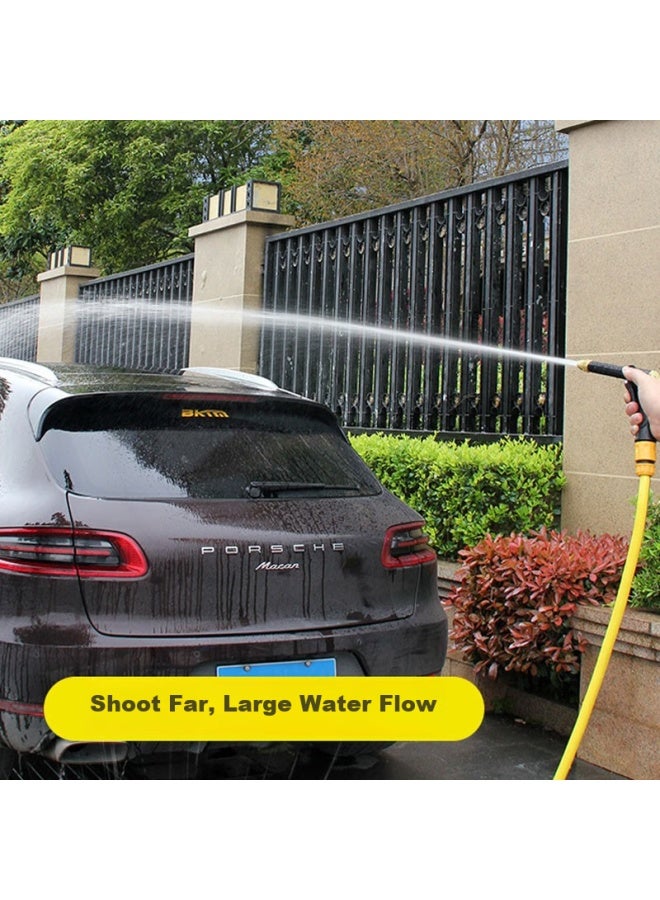 Dipple Dipuer High-pressure Car Wash Gun, Household Car Washing Nozzle, Cleaning Spray Head, Car Washing Tool, Water Hose, Flexible Hose, Powerful Cleaning Device - Image 2