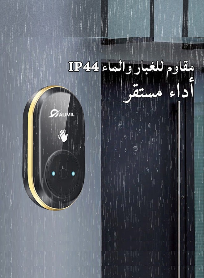 Aijmil Wireless Contactless Hand Wave Doorbell with Smart Sensor Technology for Germ Prevention Ideal for Home Office Everyday Use - Image 5