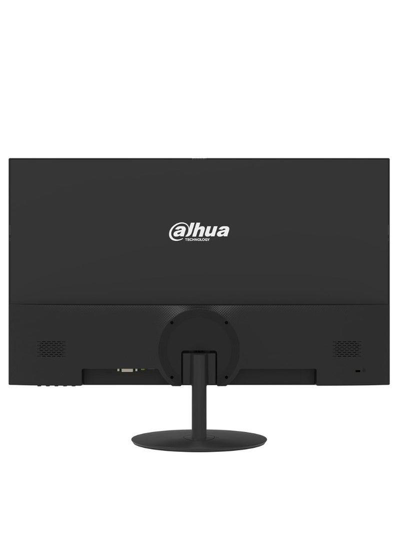 داهوا شاشة داهوا 22 بوصة بدقة Full HD 1080p 100Hz رفيعة للغاية بدون حواف مع مكبرات صوت (مدمجة) ، HDMI ، VGA ، ضمان 3 سنوات (أسود) - Image 3