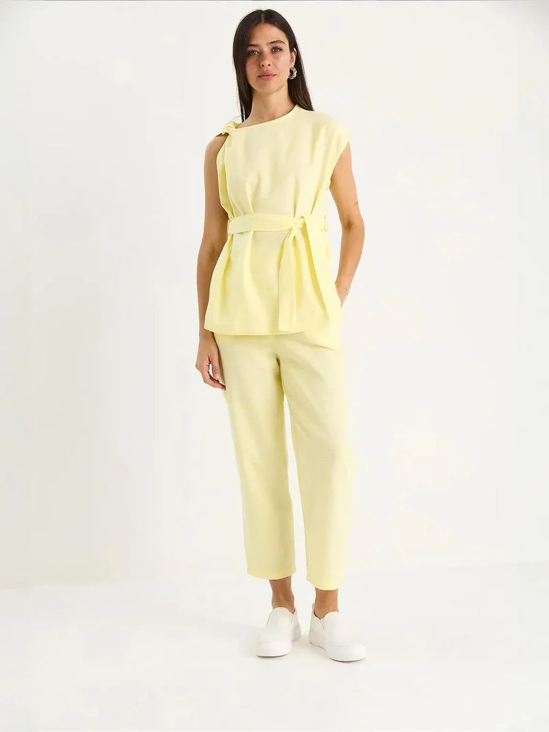 بيانكو لوتشي طقم بلوزة وبنطلون لوتشي قطعتين