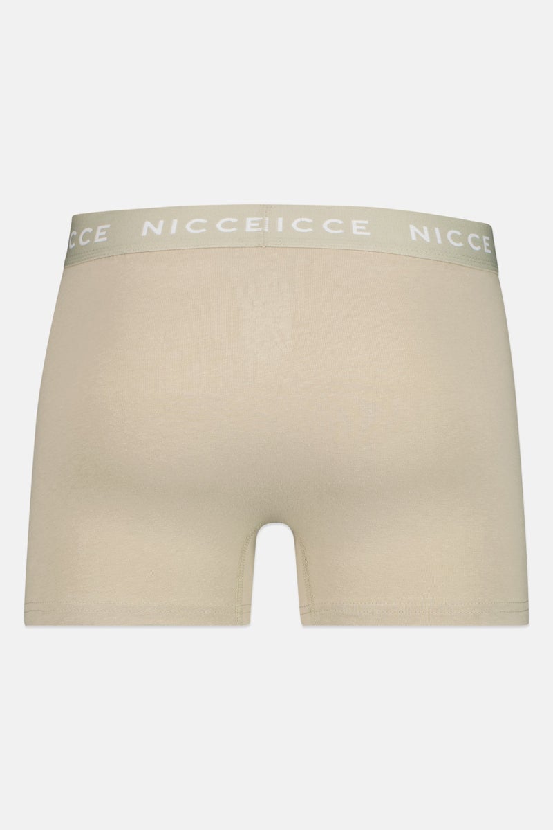 Nicce Men 3 Pcs Brand Logo Boxer, Multicolor - Image 3