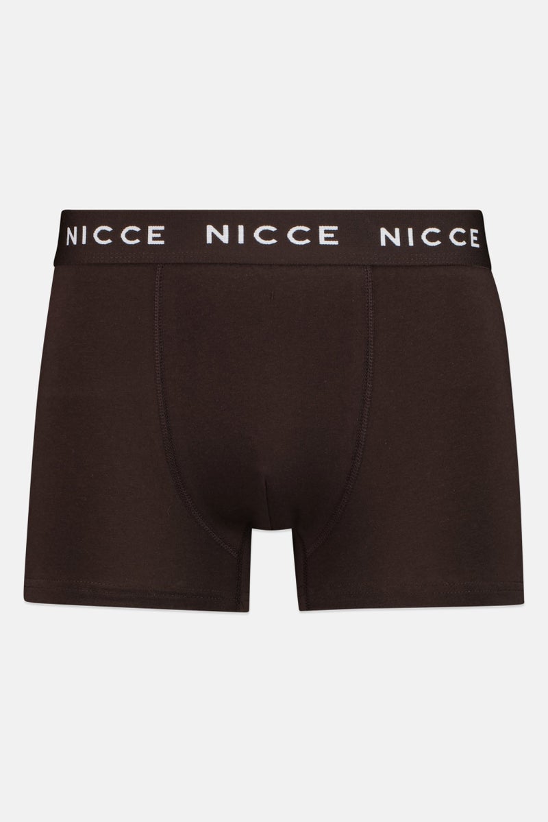Nicce Men 3 Pcs Brand Logo Boxer, Multicolor - Image 5