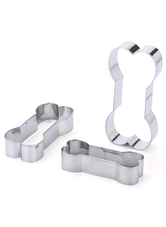 SourceTon 9 Pcs Dog Bone Cookie Cutter Set Sourceton Assorted Sizes Stainless Steel Dog Bone Biscuit Cookie For Homemade Treats - Image 3