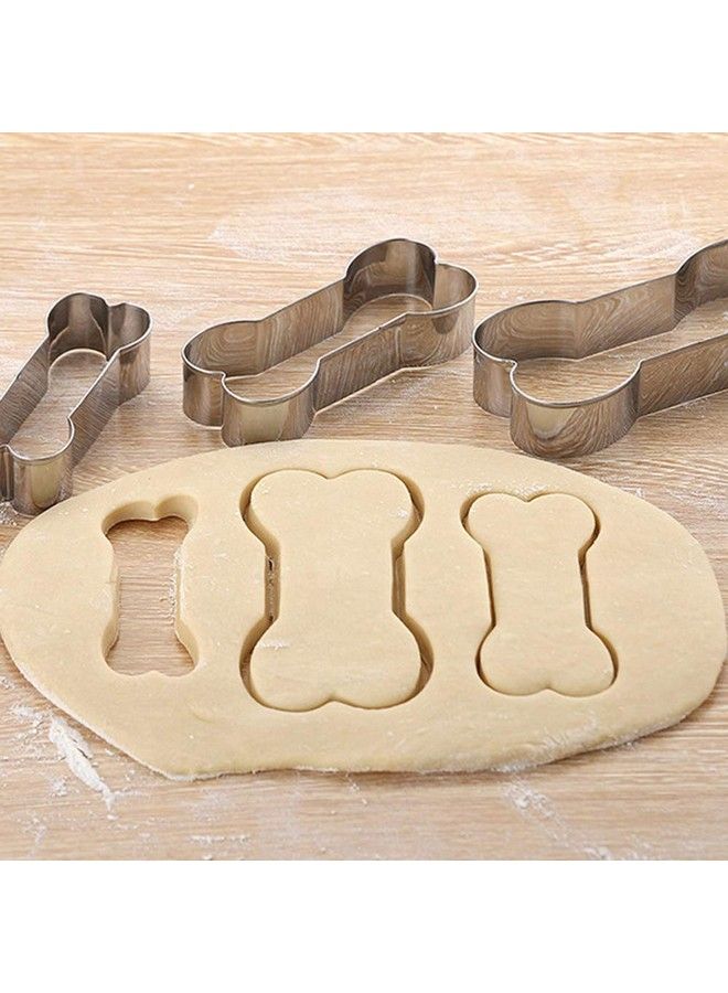 SourceTon 9 Pcs Dog Bone Cookie Cutter Set Sourceton Assorted Sizes Stainless Steel Dog Bone Biscuit Cookie For Homemade Treats - Image 5