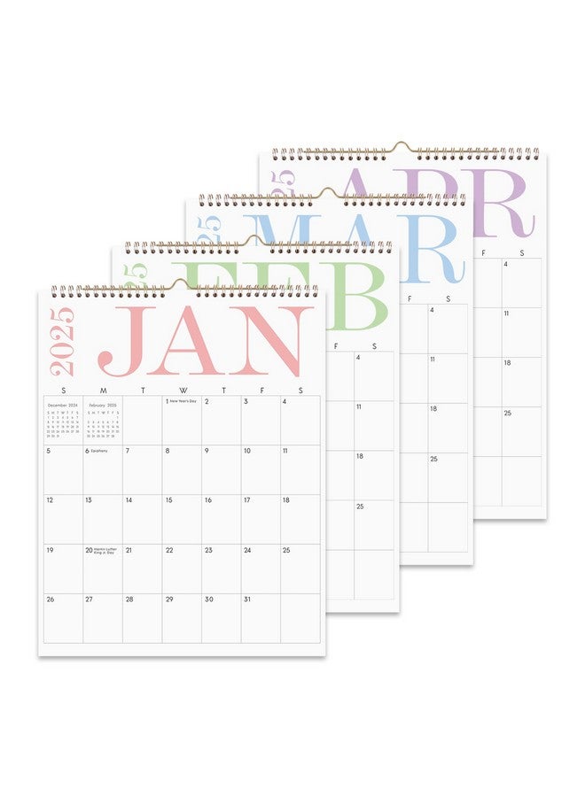 KONVINIT Wall Calendar 2024-2025, 18 Monthly Wall Calendar 2024-14" X 11" - Runs From July 2024 Until December 2025, Aesthetic 2024 Calendar For Home, Office And School - Image 1