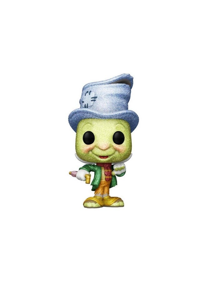 Funko Pop Disney Pinocchio Diamond Collection Jiminy Cricket Bam Exclusive With A Funko Pop Box Protector - Image 2