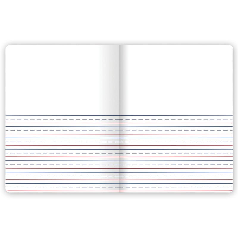 Mead Primary Journal Creative Story Tablet, Grades K-2, 7-1/2" x 9-3/4", 100 Sheets per Journal, Blue (09554) - Image 2