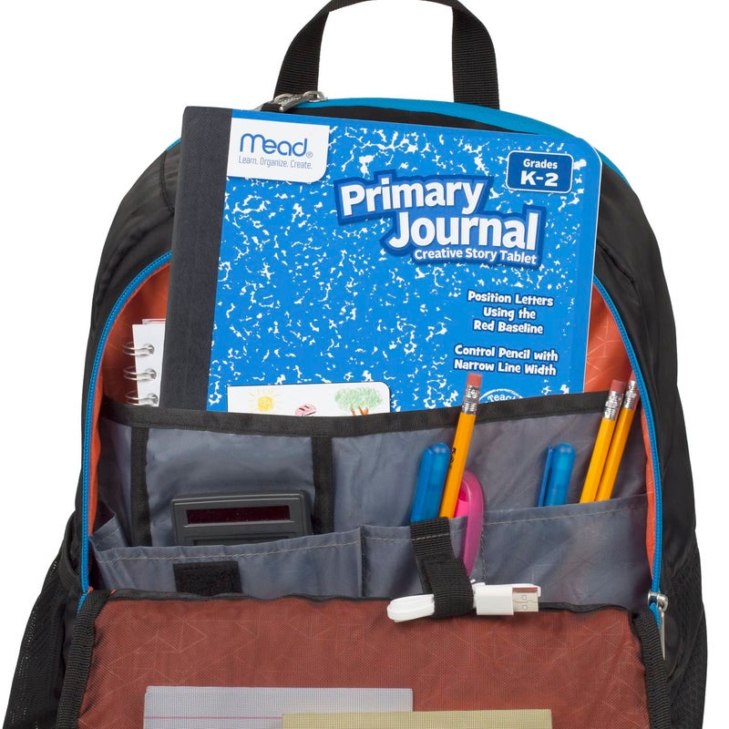 Mead Primary Journal Creative Story Tablet, Grades K-2, 7-1/2" x 9-3/4", 100 Sheets per Journal, Blue (09554) - Image 4
