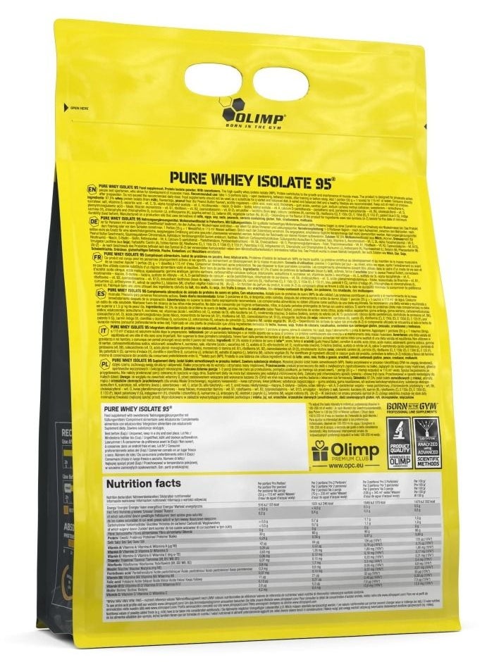 Olimp - Pure Whey Isolate 95, 1.8 Kg Strawberry - Image 1