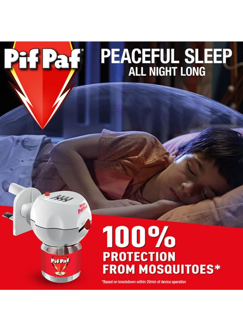 Pif Paf Power Gard 60 Nights Liquid Mosquito Killer Refill 45 ml, 6 pieces  - Image 4