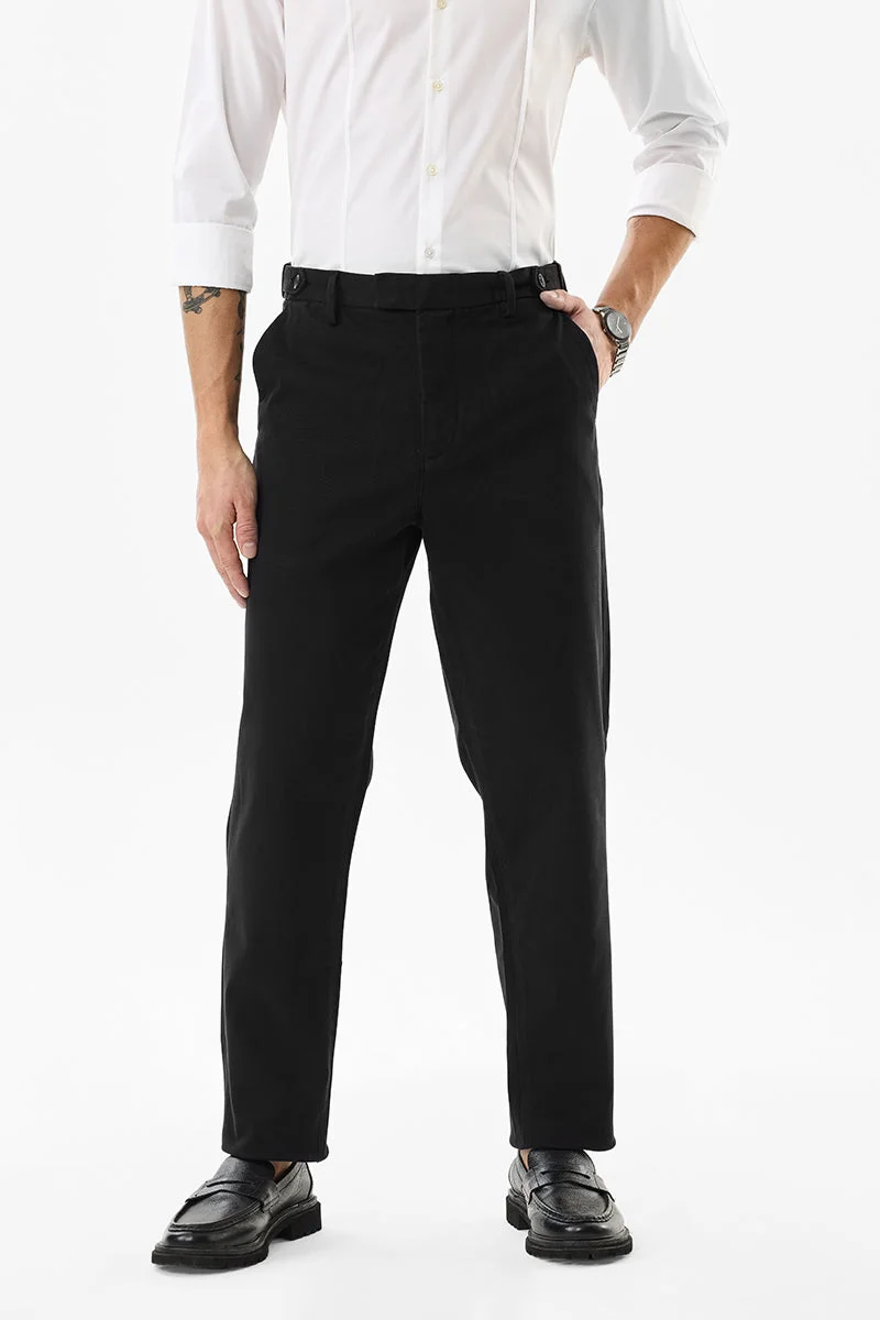 SNITCH Slim Fit Stretch Trousers