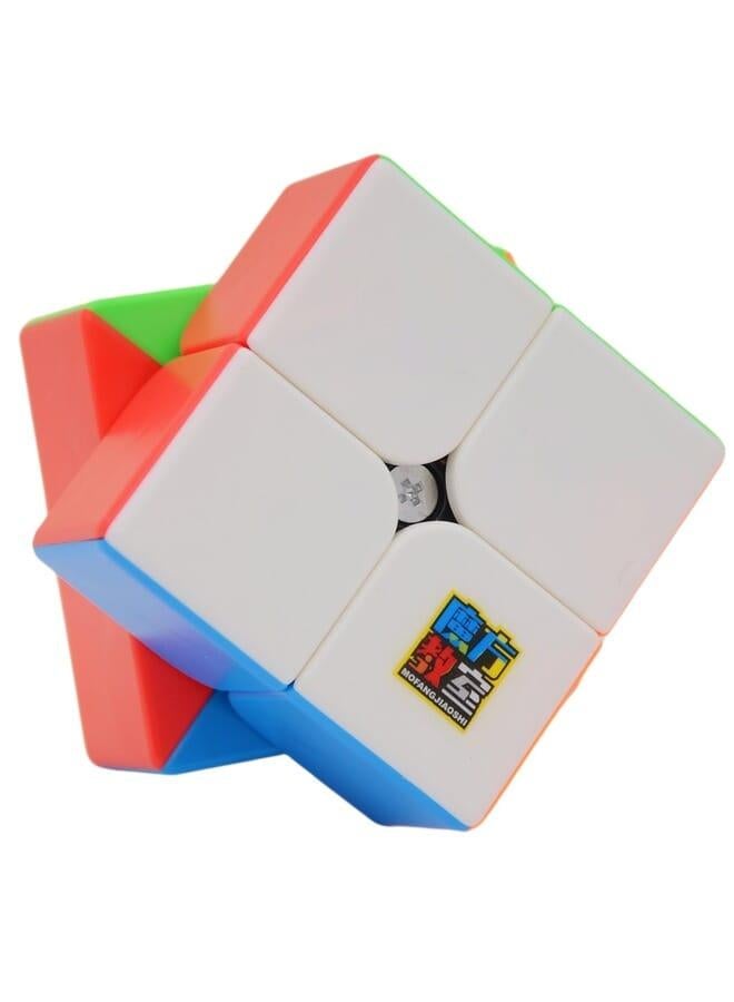 Bukefuno MoYu Meilong 2x2 Puzzle Cube Speed 2x2 Magic Cube Moyu MFJS MEILONG 2x2x2 Cubing Classroom Speed Toys 