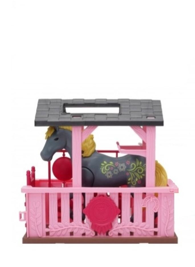 CHAPMEI - Be My Own Happy Horse Play Stall Set - Pink - Image 1