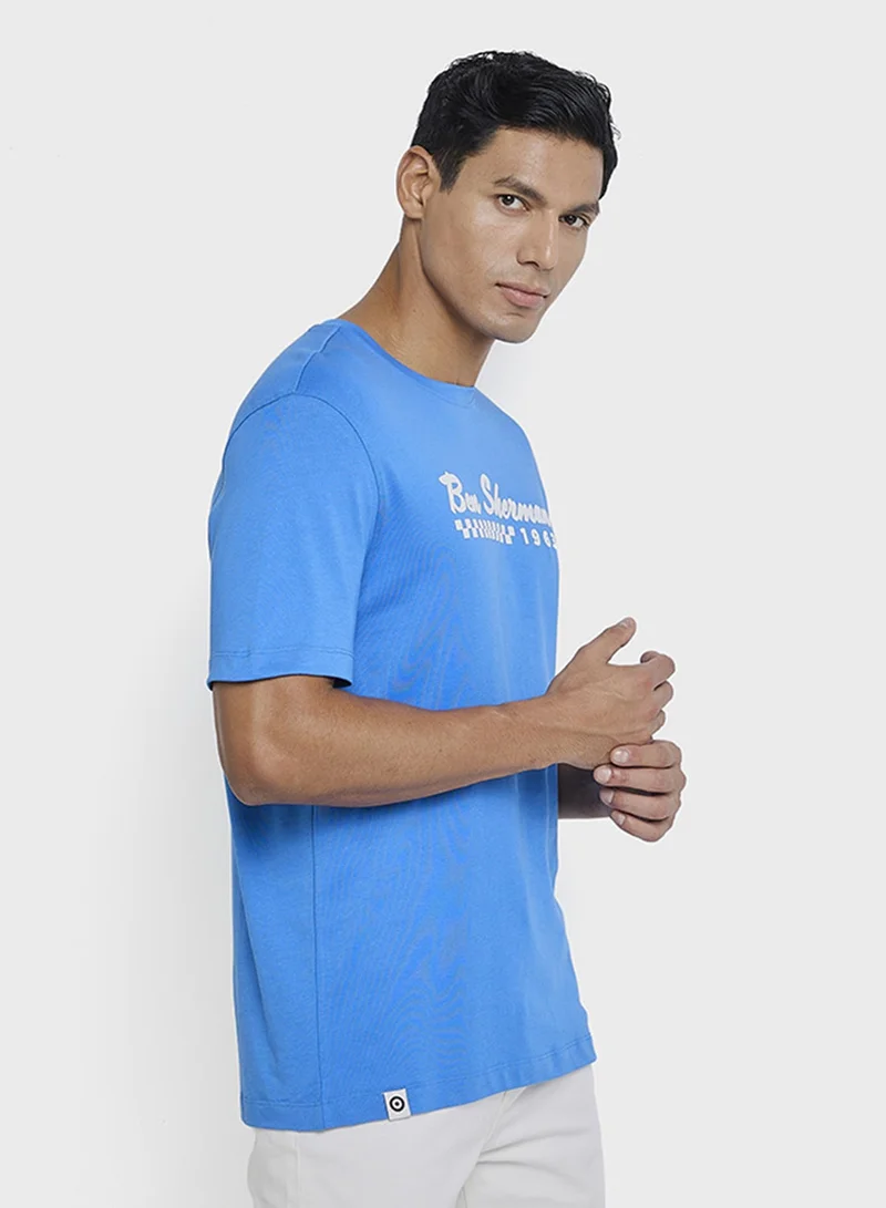 Ben Sherman  Basic Crew Neck T-Shirt for Men | Best Price UAE