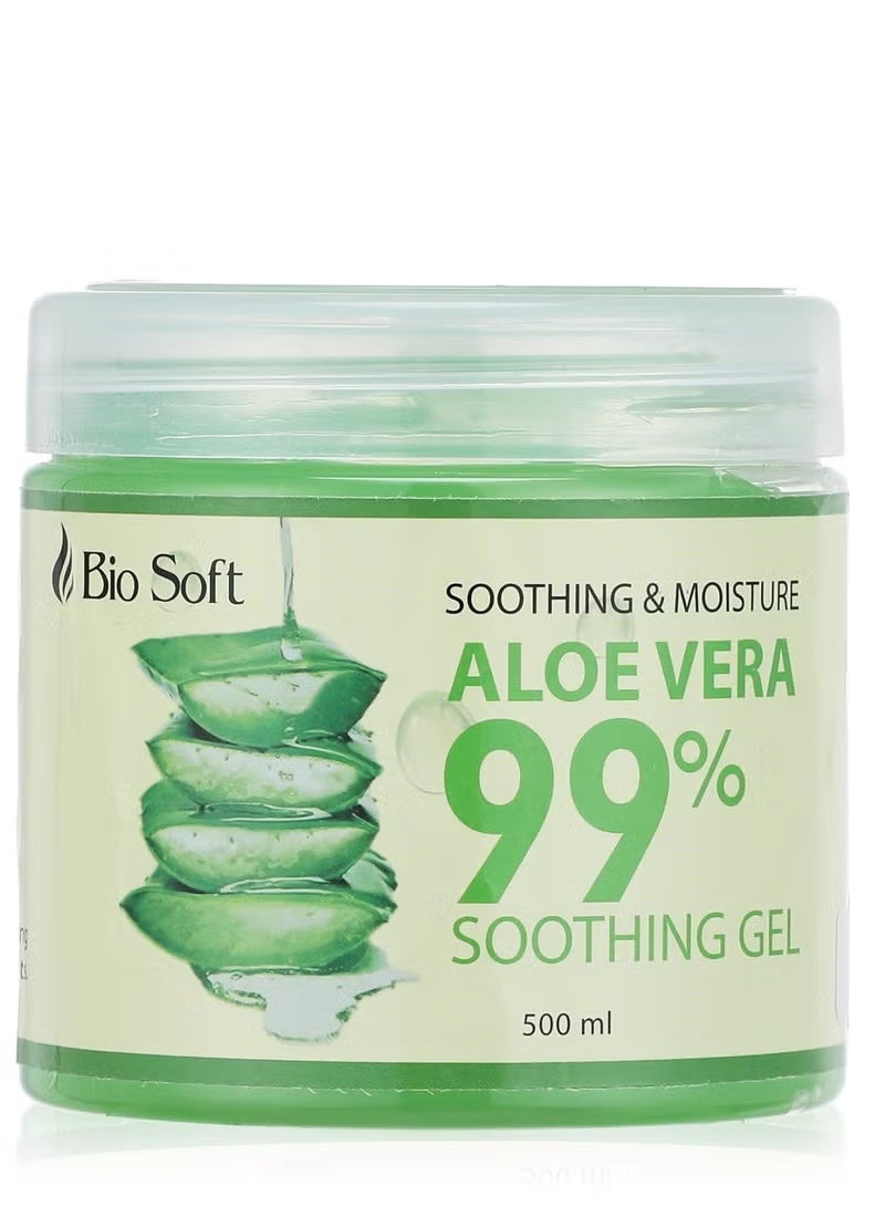 Bio Soft Aloe Vera Soothing Gel  500 Ml - Image 1