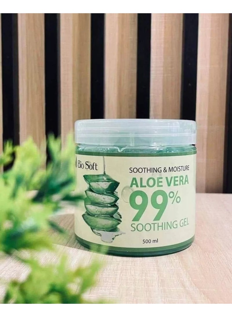 Bio Soft Aloe Vera Soothing Gel  500 Ml - Image 5