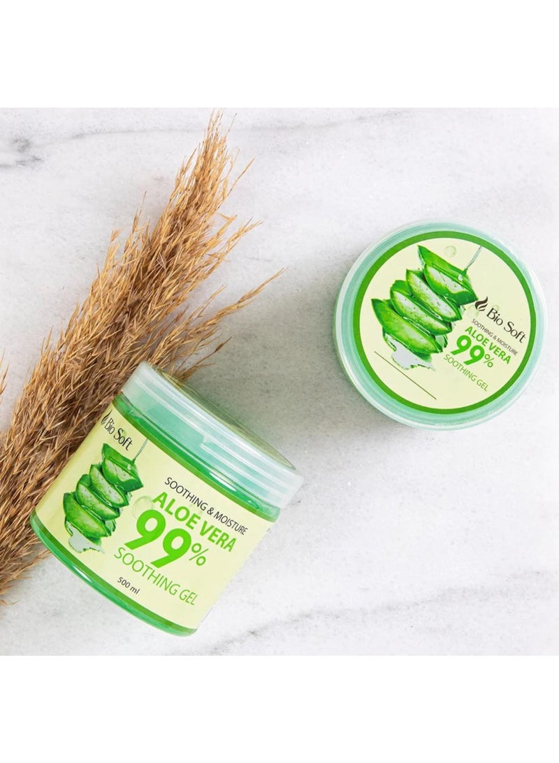 Bio Soft Aloe Vera Soothing Gel  500 Ml - Image 2