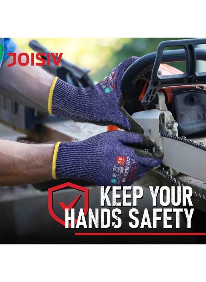 10 Yards Cut Resistant Work Gloves 5 Level Non Slip Breathable Durable Touchscreen for Woodworking Glass DIY - Image 5