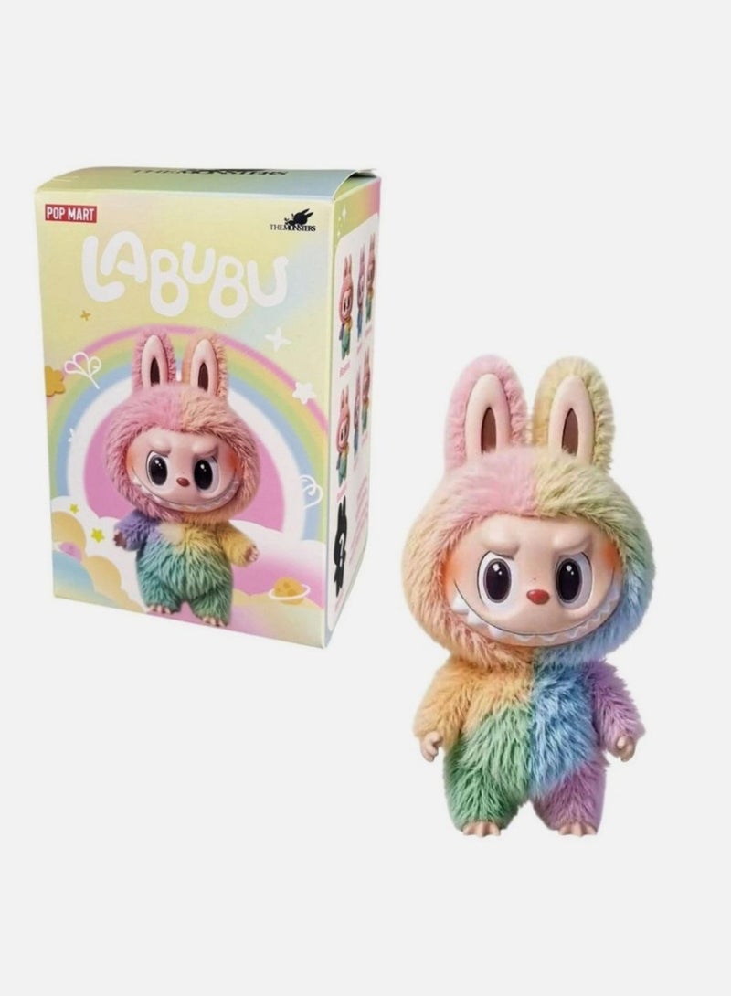 مونستر دمى لابوبو راينبو تشيس الجديدة من سلسلة V4، صندوق مخملي ناعم - Image 1