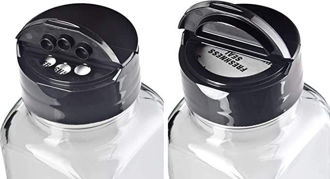 Cartvilla Cartvilla Glass Olive Oil Vinegar Dispenser Gravy Kitchen Oil Bottle Proof Soy Sauce 500 ml Set of 2 120 ml Spice Jar Set of 2 Spatula 1 and Oil Brush 1 Use for Kitchen Transparent Pack of 6 - Image 5