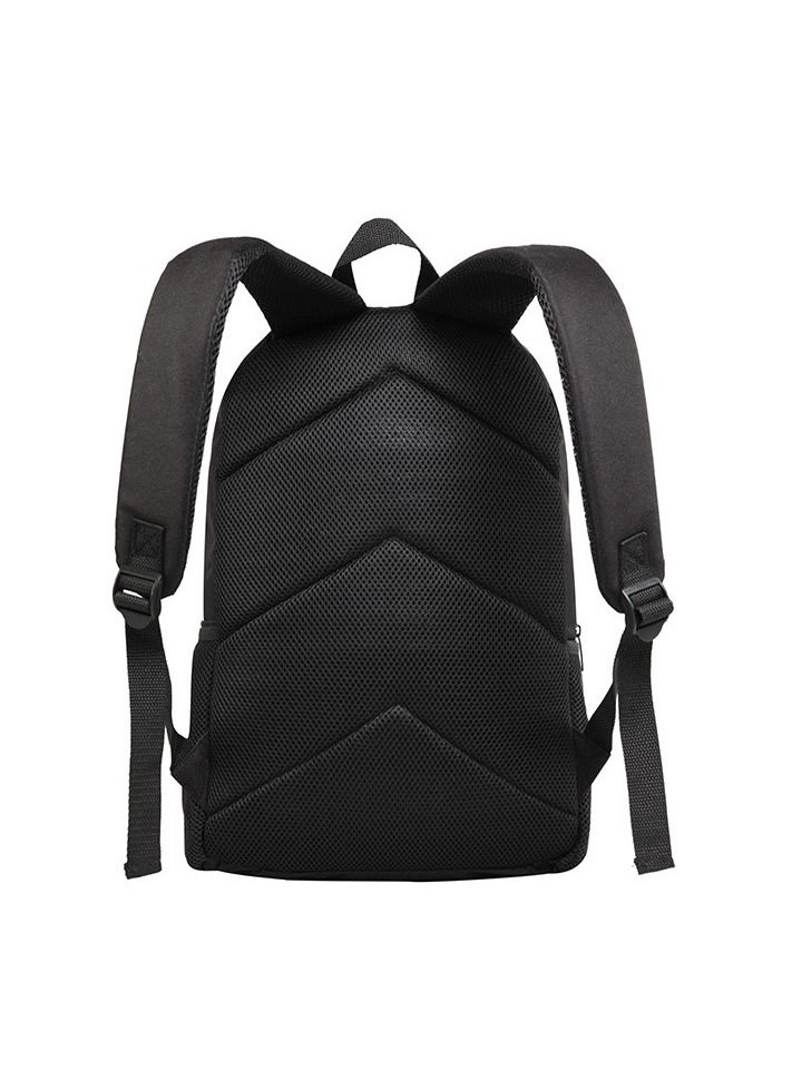 Y&D 3-Piece 3D Print Insulated Lunch Backpack Set Multicolour - Image 2