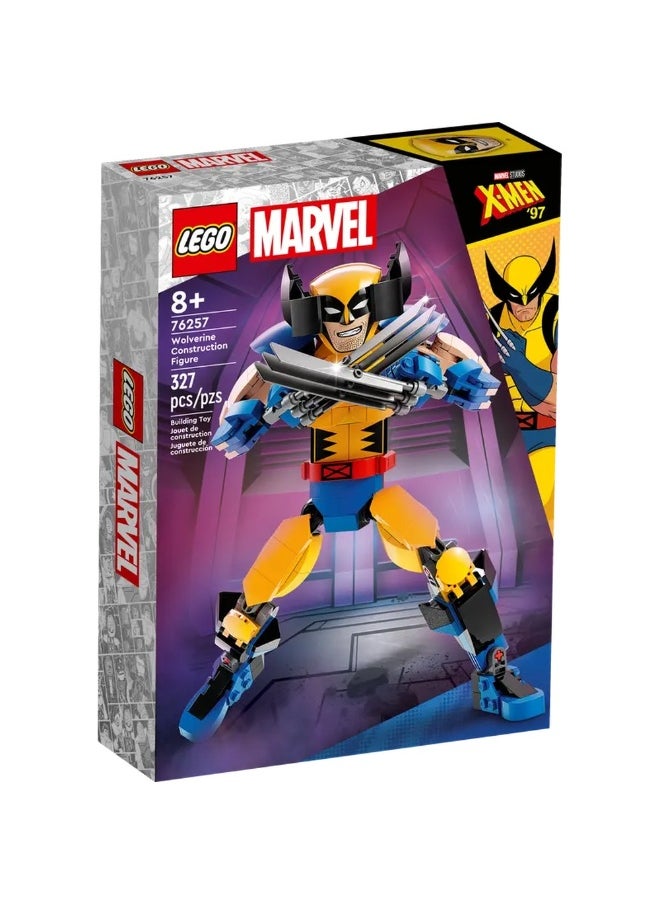 LEGO LEGO - Marvel Wolverine Construction Figure 9 inch 327 Pieces - 76257  - Image 1