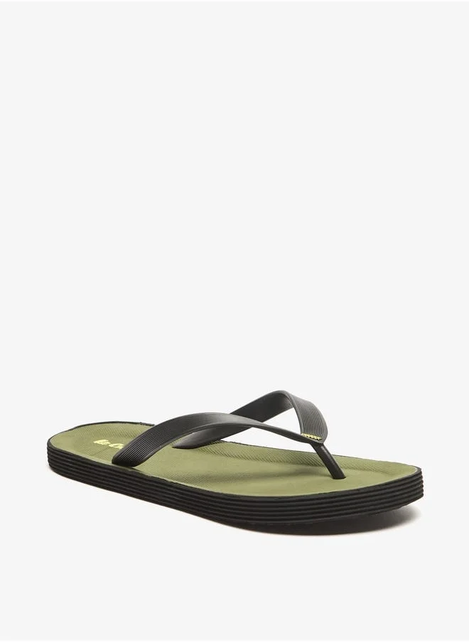 لي كوبر Men's Solid Flip Flops