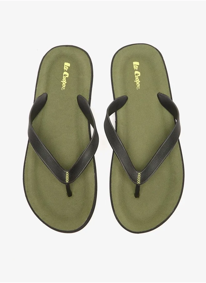 Lee Cooper Men's Solid Flip Flops