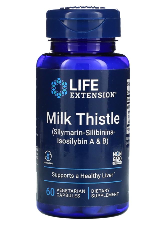 Milk Thistle  60 Vegetarian Capsules