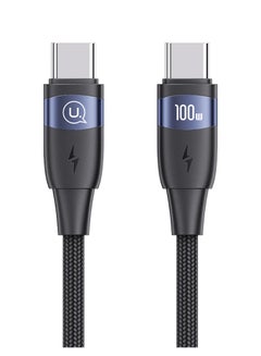 أوسامس كابل USB C 1.2 متر، 100 واط توصيل الطاقة PD كابل شحن سريع USB C إلى USB C لهاتف iPhone 16 Pro/16 Pro Max/16/16 Plus، iPad Pro/mini 6، MacBook Pro/Air، Samsung S24 Ultra، Huawei P60، إلخ  - Image 1