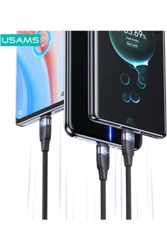 أوسامس كابل USB C 1.2 متر، 100 واط توصيل الطاقة PD كابل شحن سريع USB C إلى USB C لهاتف iPhone 16 Pro/16 Pro Max/16/16 Plus، iPad Pro/mini 6، MacBook Pro/Air، Samsung S24 Ultra، Huawei P60، إلخ  - Image 5