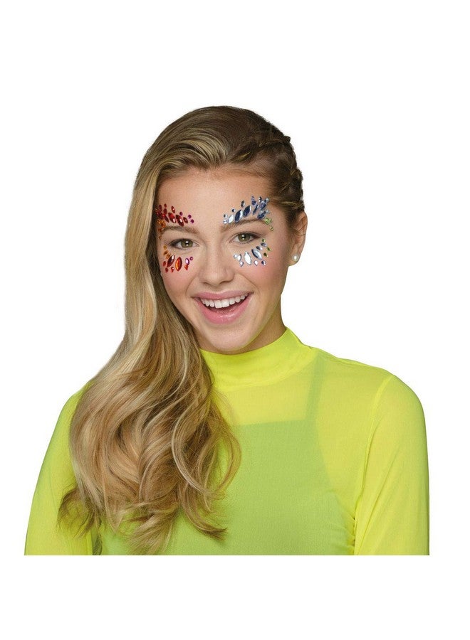 Blinger Blinger Face Bling Mermaid, 2-Piece - Glam Up Your Face with Sparkly Face Gems and Jewels - Self-Adhesive, Easy Application - Perfect for Parties and Any Special Occasion - Image 3