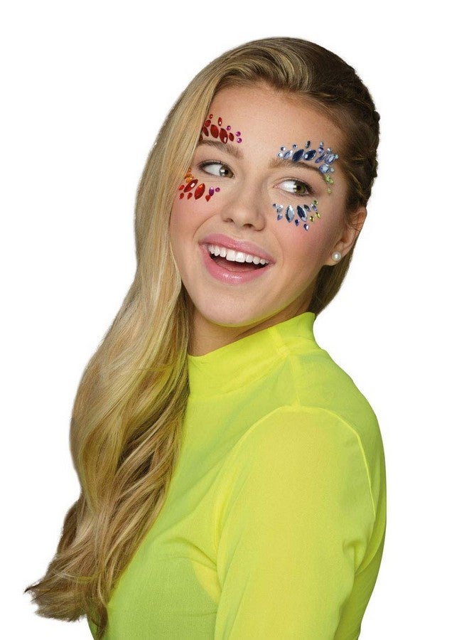 Blinger Blinger Face Bling Mermaid, 2-Piece - Glam Up Your Face with Sparkly Face Gems and Jewels - Self-Adhesive, Easy Application - Perfect for Parties and Any Special Occasion - Image 4