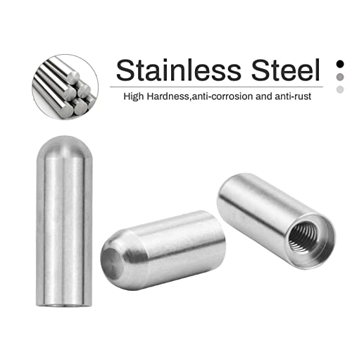 Bentolin for Jeep Door Hinge Pin Bolts Stainless Steel Door Pin Guides Compatible with 1997-2022 Jeep Wrangler JK JKU JL JLU TJ - 8 Pcs - Image 2