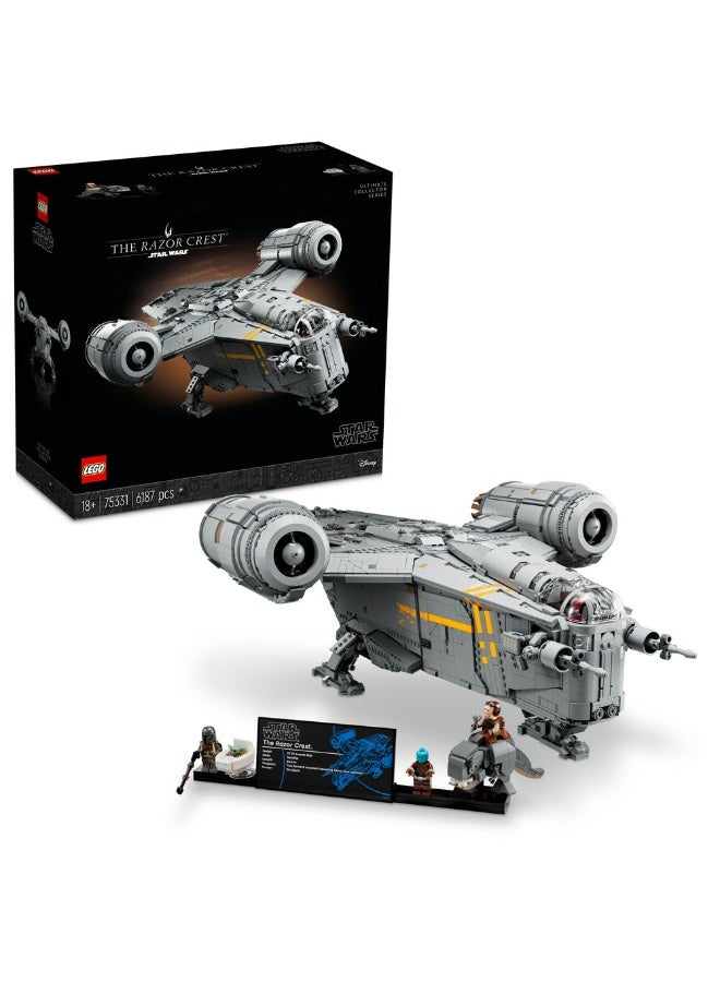 LEGO Star Wars The Razor Crest UCS Model Starship Set 75331 (Age 18+, 6187 Pieces) - Image 1