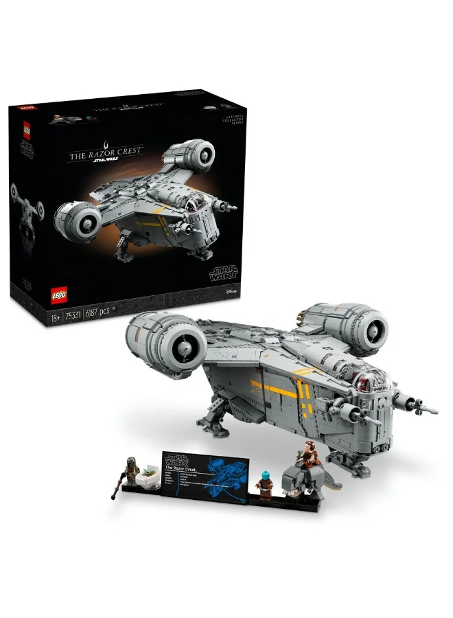 LEGO Star Wars The Razor Crest UCS Model Starship Set 75331 (Age 18+, 6187 Pieces)