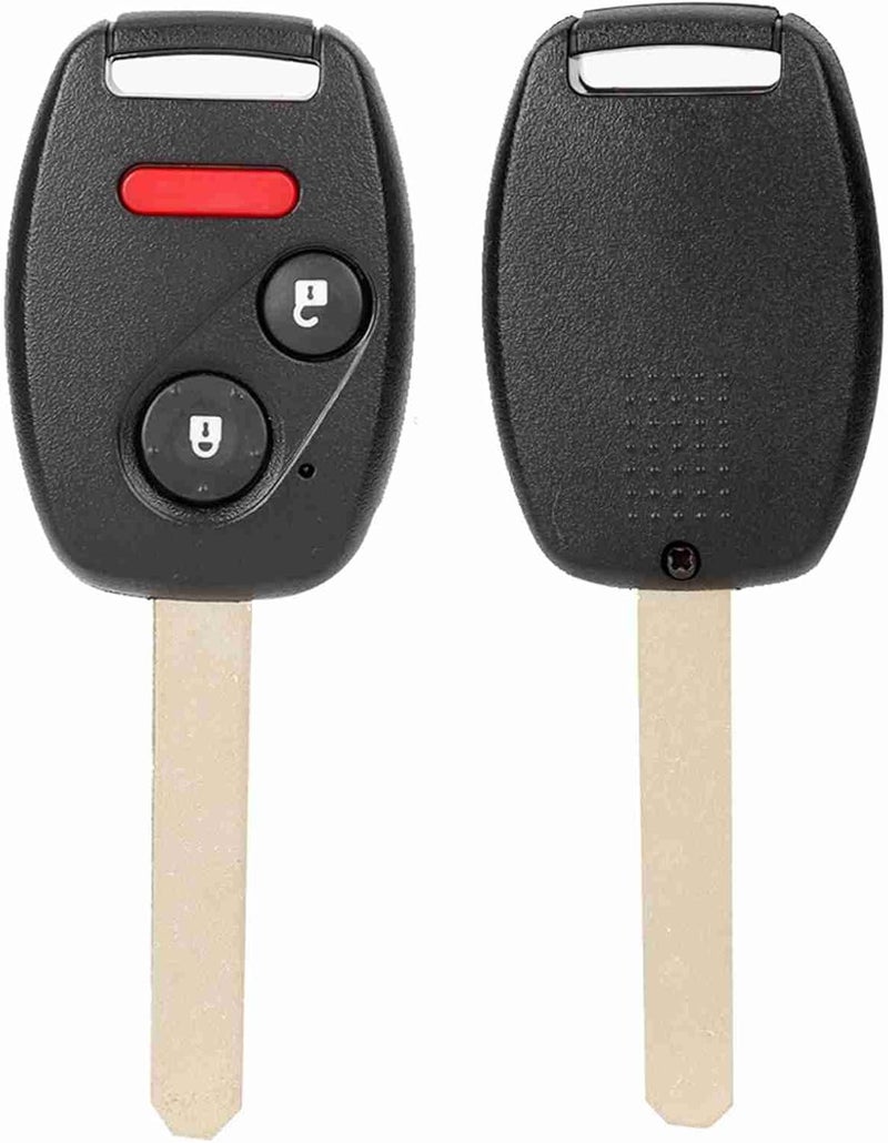 Tbest 3 زر ريموت كنترول بدون مفتاح، شريحة ترانسپوندر، تردد 433MHz، بطارية مدمجة، مناسب للسيارات من طراز 05-08 - Image 2